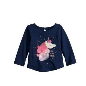 Jumping Beans Graphic Shirttail-Hem Tee You Are Magic Size 24 Months- NEW